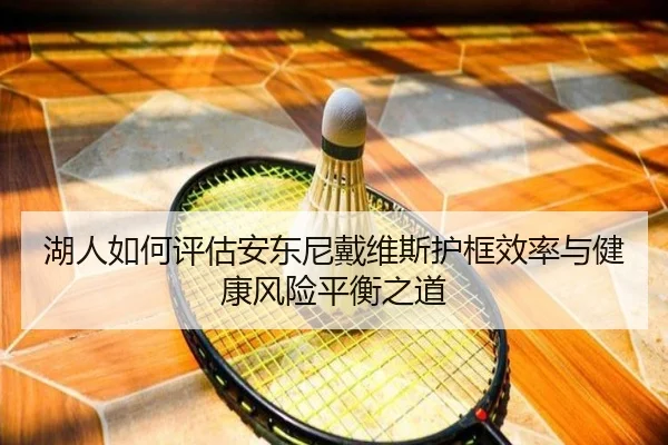 湖人如何评估安东尼戴维斯护框效率与健康风险平衡之道